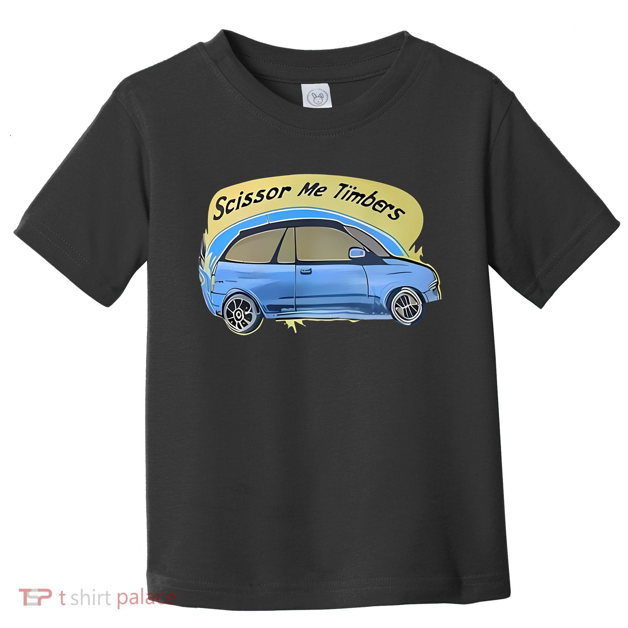 Connor Flintoft Scissor Me Timbers Car Toddler T-Shirt