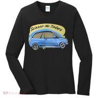 Connor Flintoft Scissor Me Timbers Car Women's Long Sleeve Shirt thumb 0