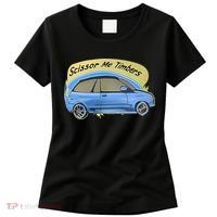 Connor Flintoft Scissor Me Timbers Car Women's T-Shirt thumb 0