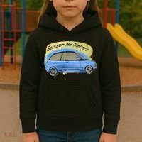 Connor Flintoft Scissor Me Timbers Car Kids Hoodie thumb 3