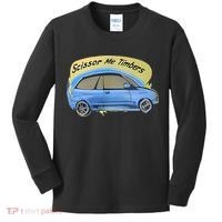Connor Flintoft Scissor Me Timbers Car Kids Long Sleeve Shirt thumb 0