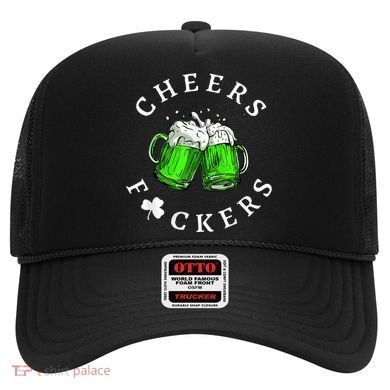 Cheers Fckers' St Patricks Day M.e.n WoM.e.n Beer Drinking Funny Hat