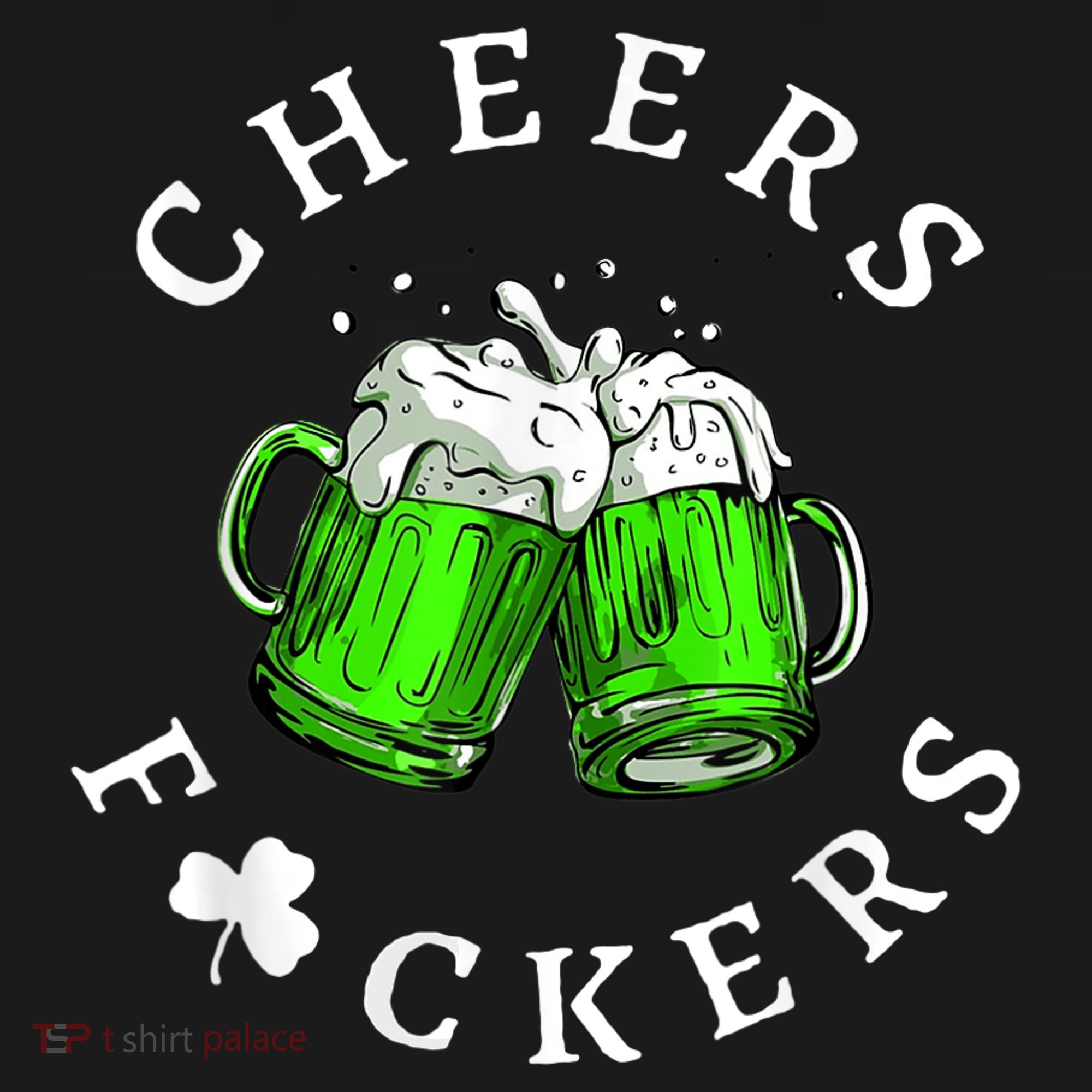 Cheers Fckers' St Patricks Day M.e.n WoM.e.n Beer Drinking Funny Visor