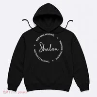 Christian Faith Shalom A Gift Hoodie thumb 0