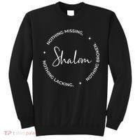 Christian Faith Shalom A Gift Sweatshirt thumb 0