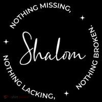 Christian Faith Shalom A Gift Coaster thumb 2