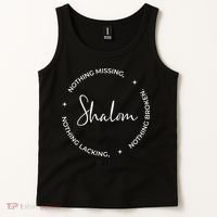 Christian Faith Shalom A Gift Tank Top thumb 2
