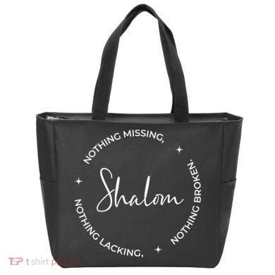 Christian Faith Shalom A Gift Tote Bag