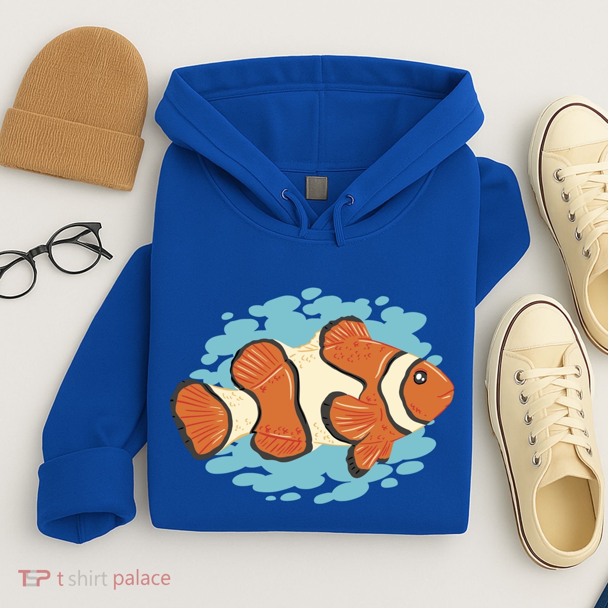 Clown Fish Sea Hoodie