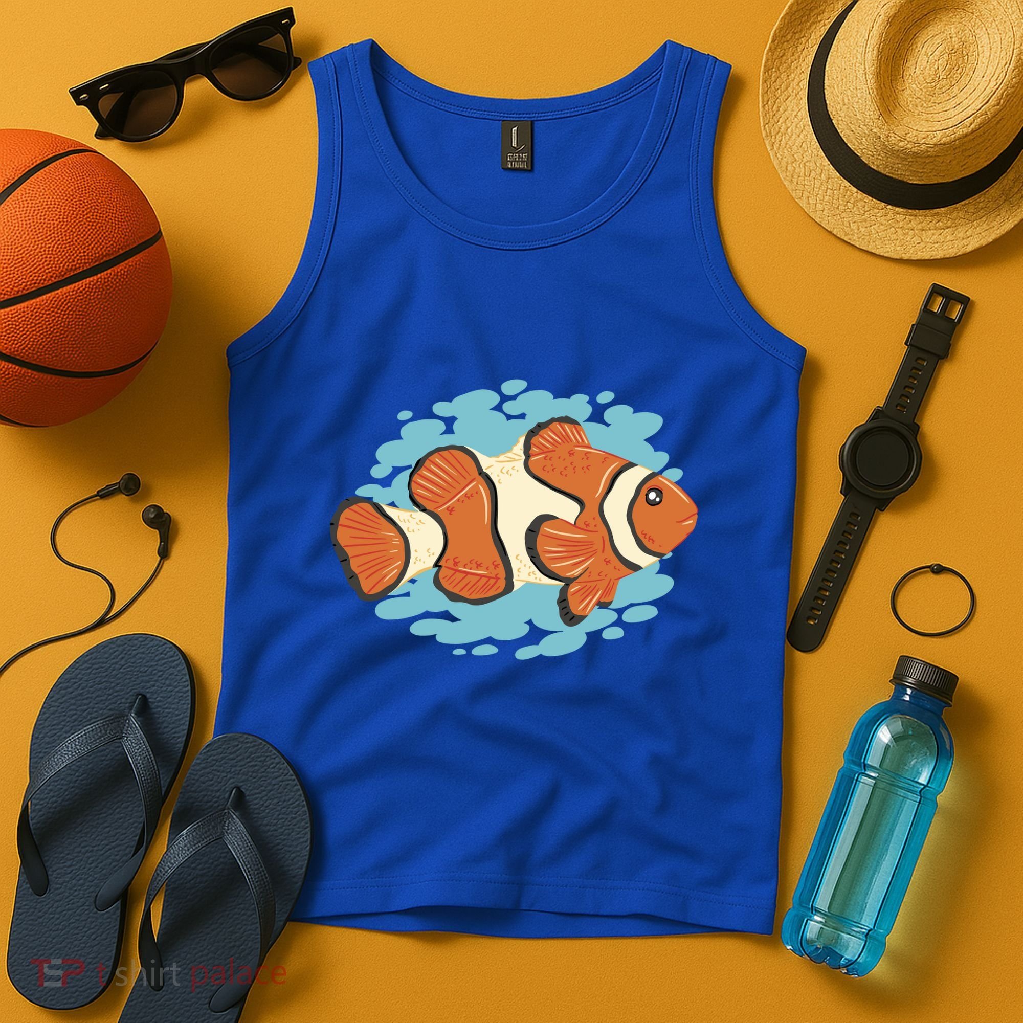 Clown Fish Sea Tank Top