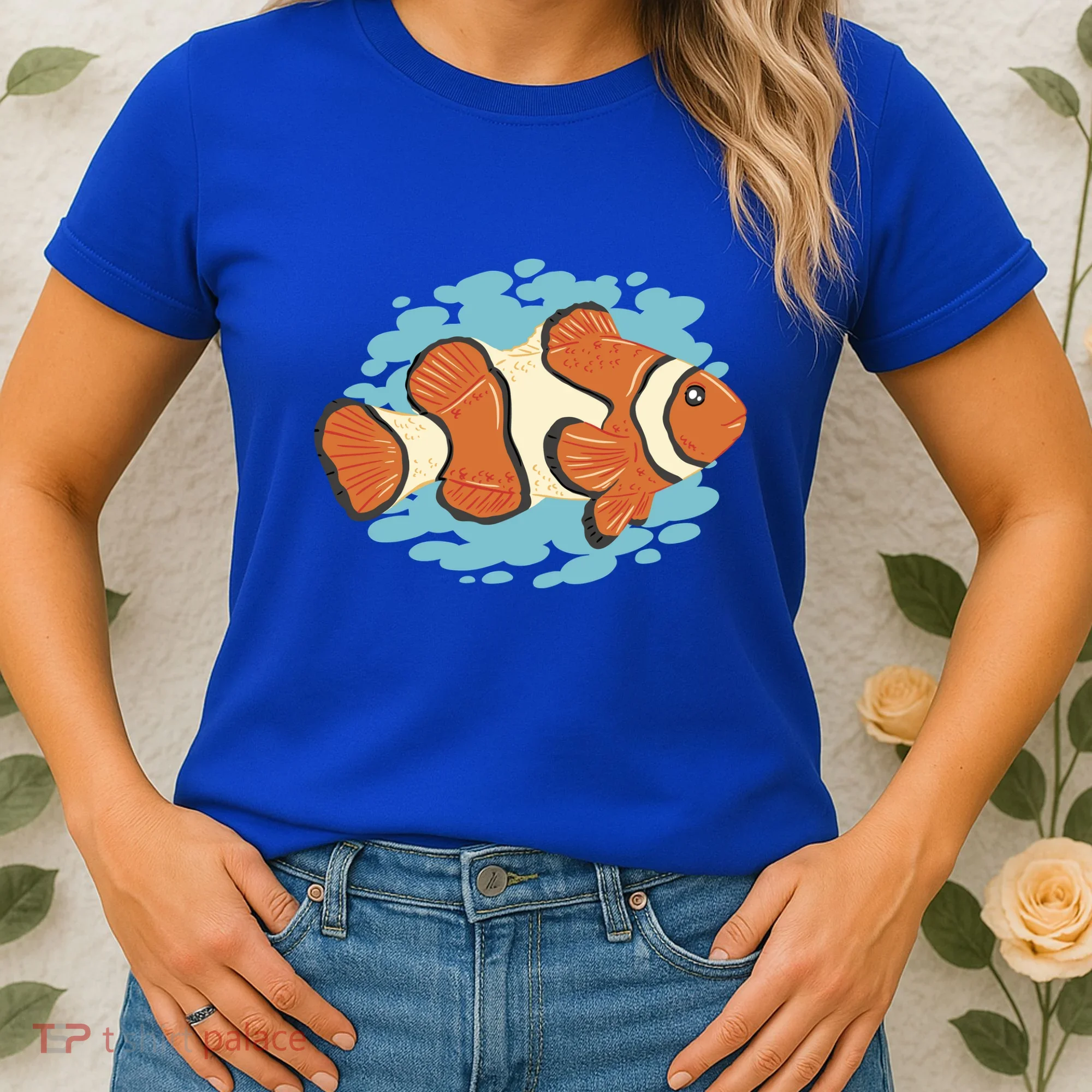 Clown Fish Sea Women's T-Shirt