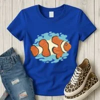 Clown Fish Sea Women's T-Shirt thumb 3