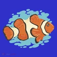 Clown Fish Sea Women's T-Shirt thumb 6