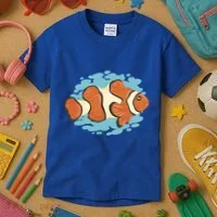 Clown Fish Sea Kids T-Shirt thumb 3