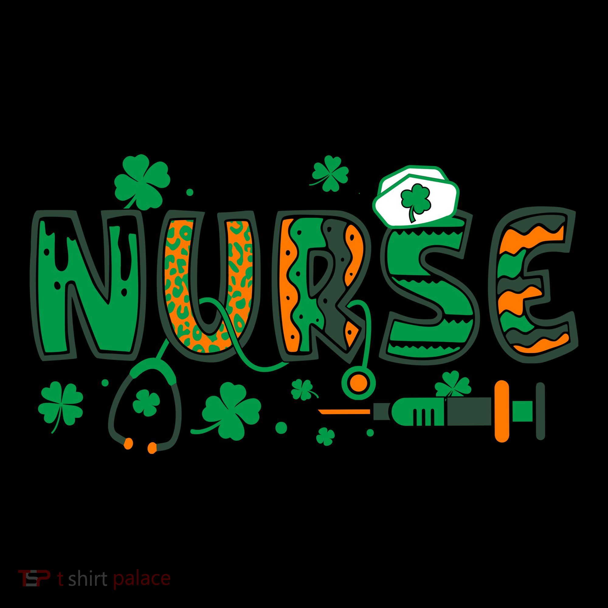 Cute Funny St Patricks Day Nurse Coffee Mug