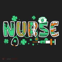 Cute Funny St Patricks Day Nurse Tumbler thumb 3