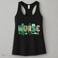 Cute Funny St Patricks Day Nurse Women's Tank Top thumb 3