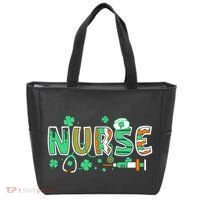 Cute Funny St Patricks Day Nurse Tote Bag thumb 0