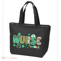Cute Funny St Patricks Day Nurse Tote Bag thumb 3