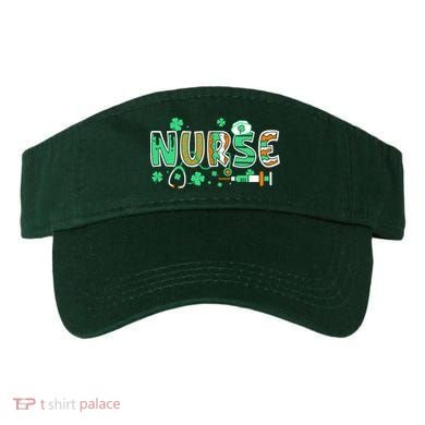 Cute Funny St Patricks Day Nurse Visor