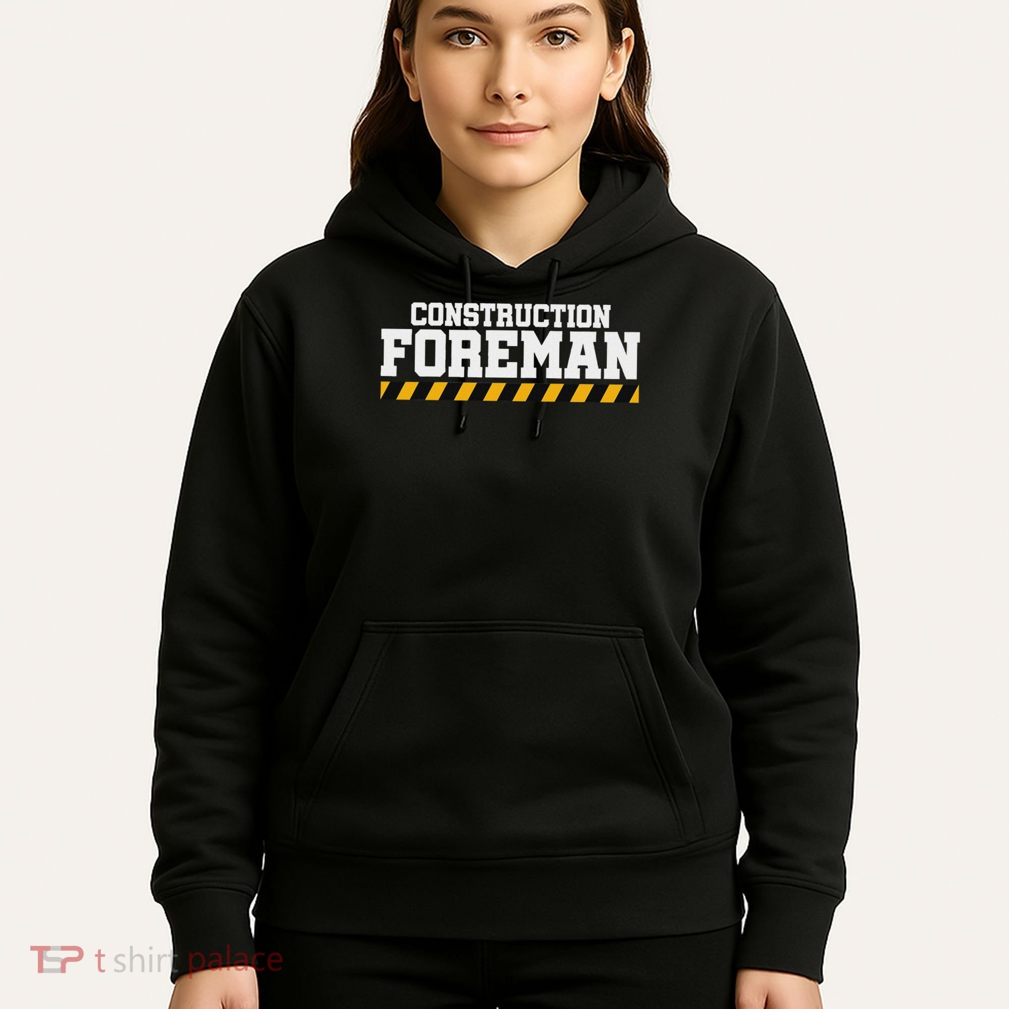 Construction Foreman Safety S For Crew Workers Hoodie