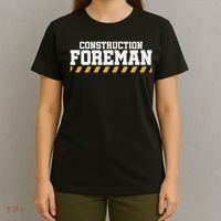 Construction Foreman Safety S For Crew Workers T-Shirt thumb 4