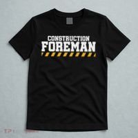 Construction Foreman Safety S For Crew Workers T-Shirt thumb 5
