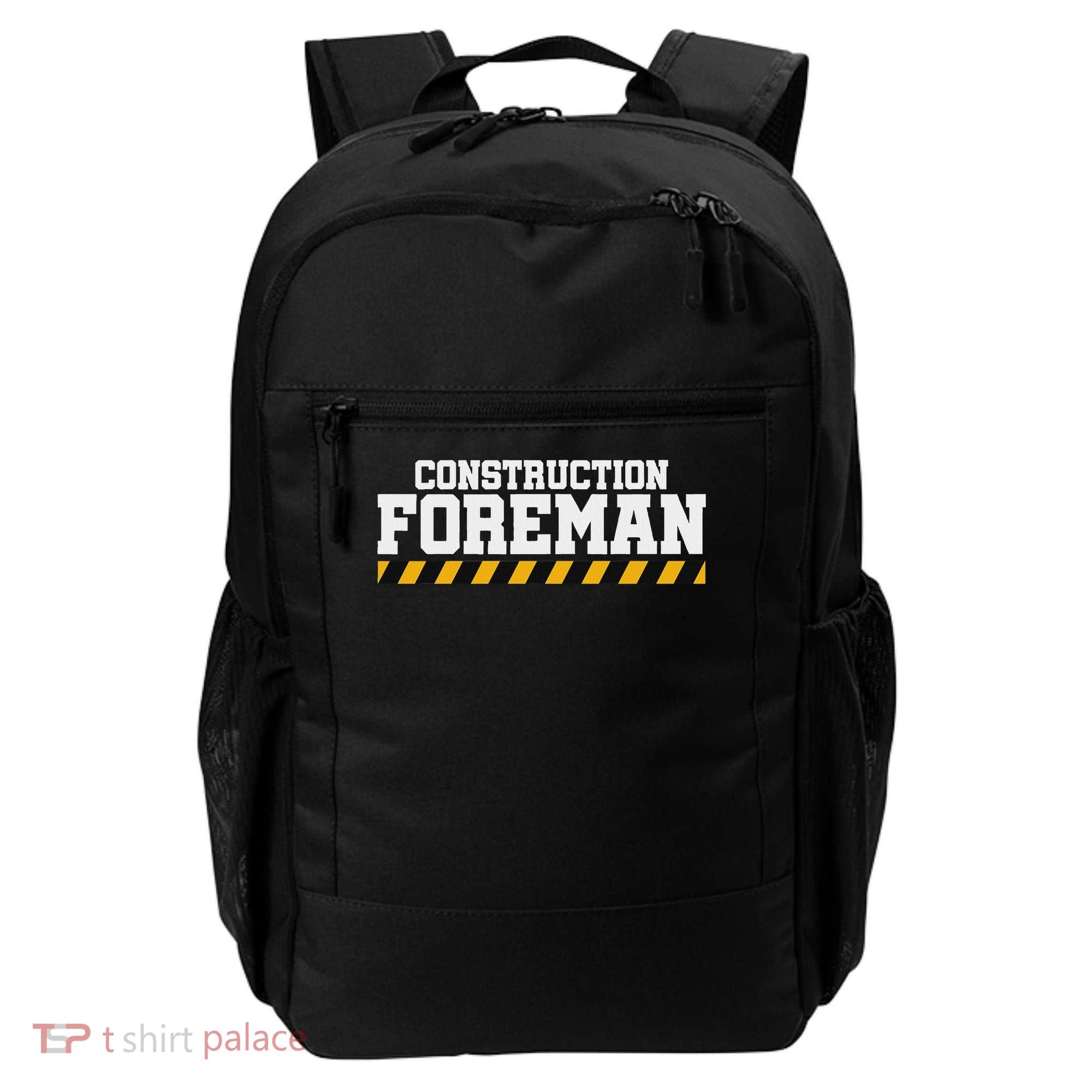 Construction Foreman Safety S For Crew Workers Backpack
