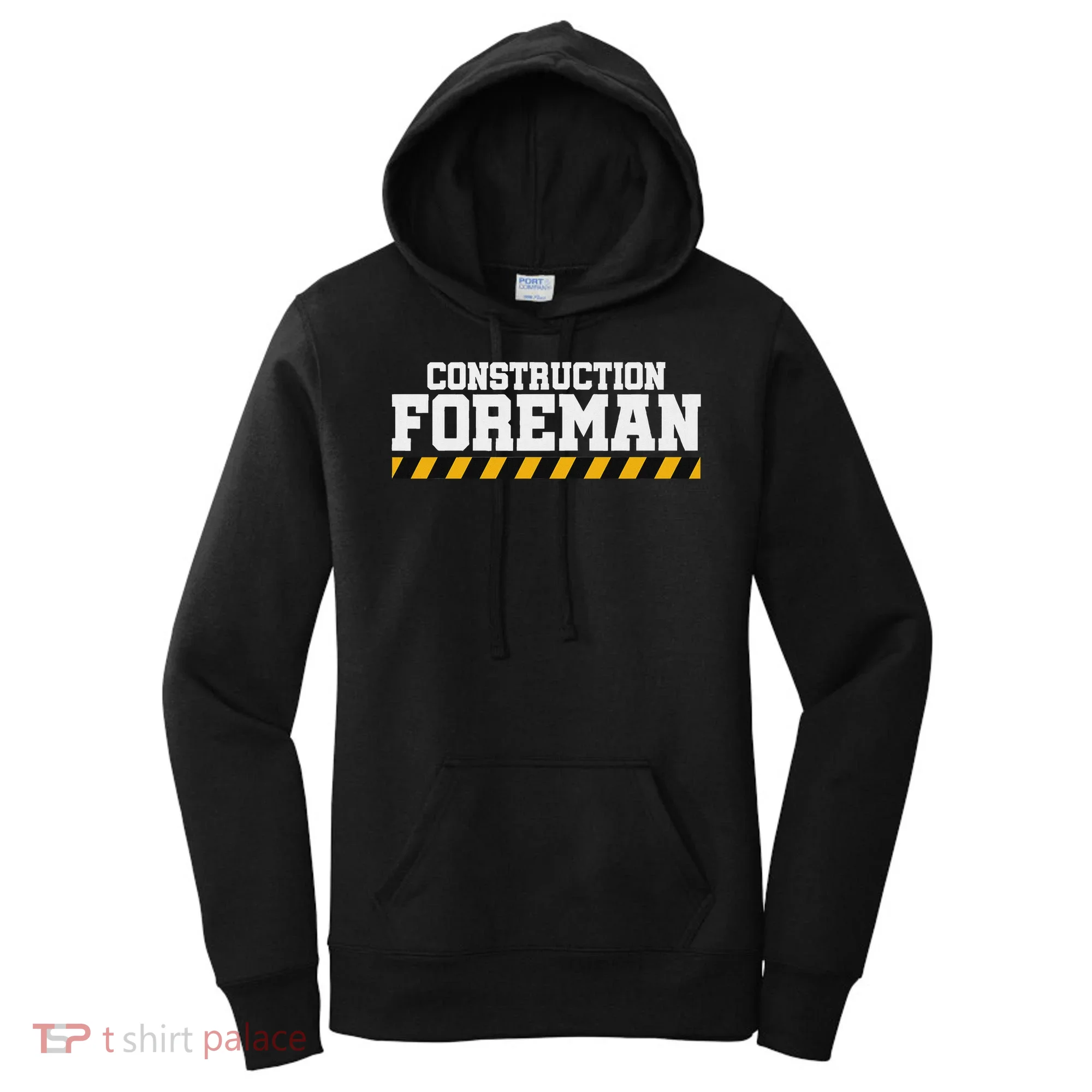 Construction Foreman Safety S For Crew Workers Women's Hoodie