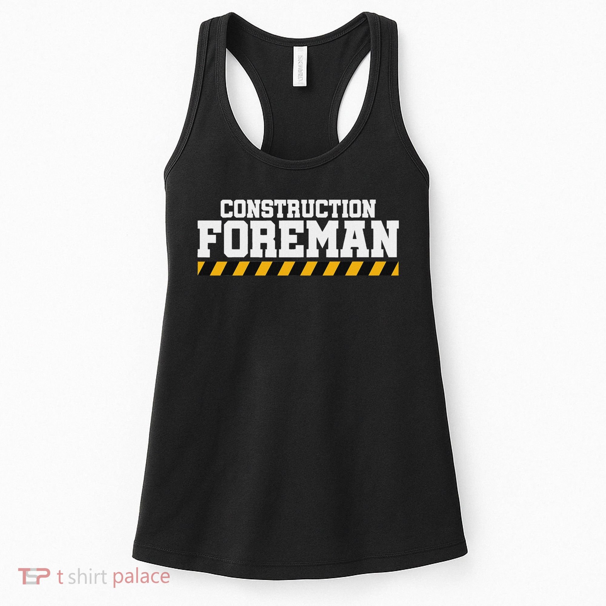 Construction Foreman Safety S For Crew Workers Women's Tank Top