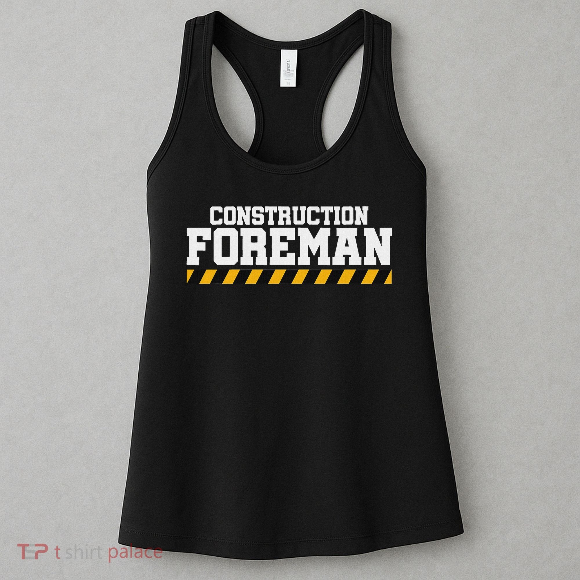 Construction Foreman Safety S For Crew Workers Women's Tank Top