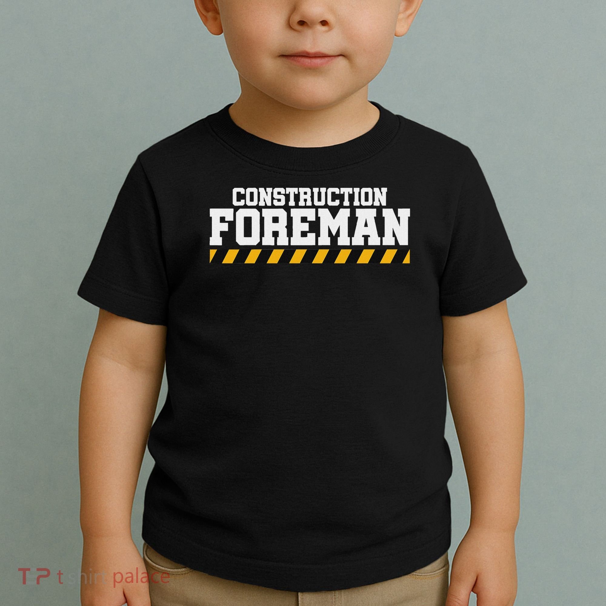 Construction Foreman Safety S For Crew Workers Toddler T-Shirt