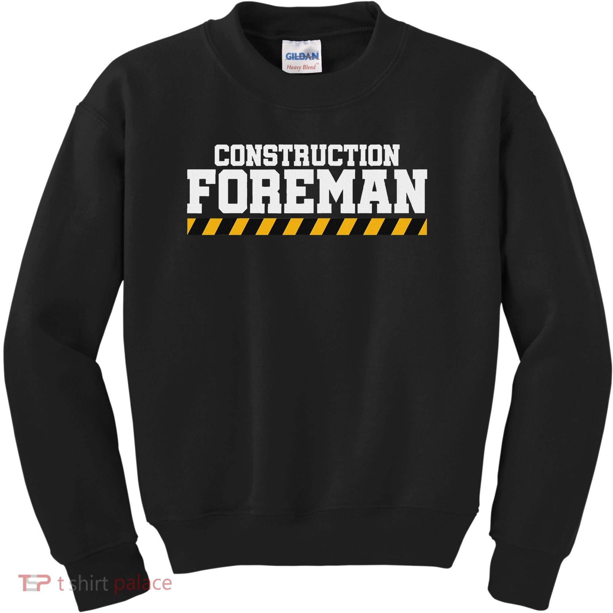 Construction Foreman Safety S For Crew Workers Kids Sweatshirt