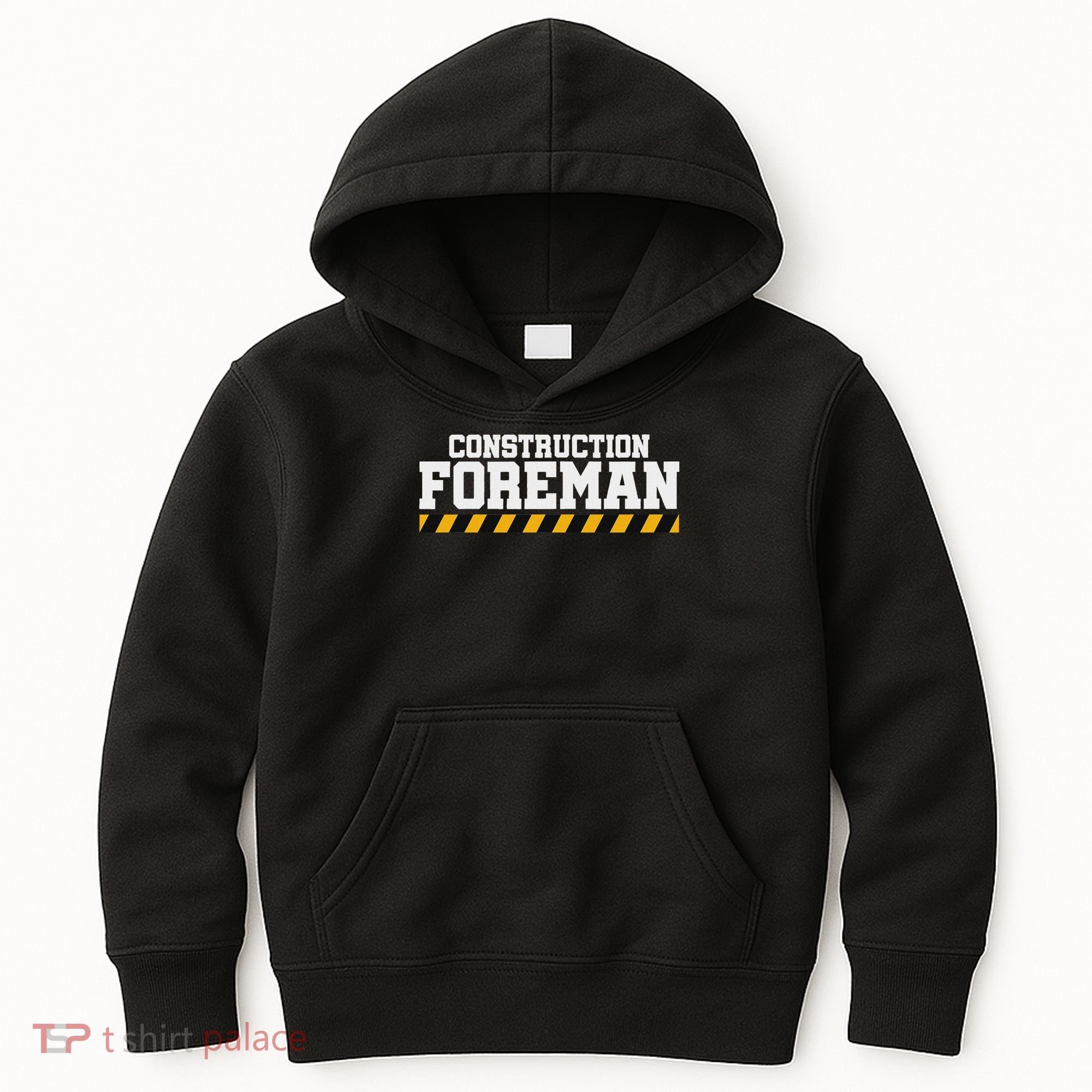Construction Foreman Safety S For Crew Workers Kids Hoodie