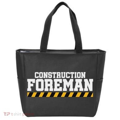 Construction Foreman Safety S For Crew Workers Tote Bag