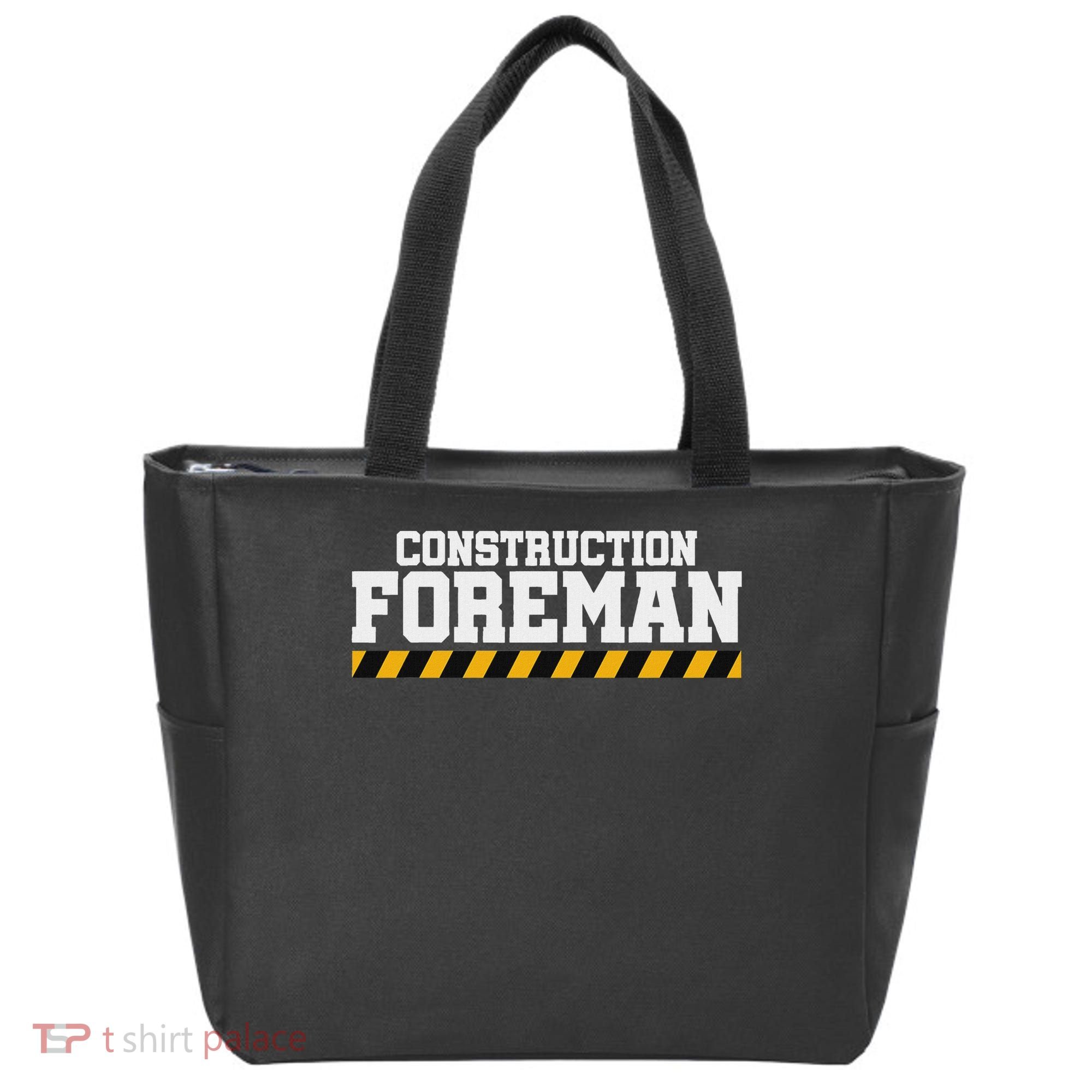 Construction Foreman Safety S For Crew Workers Tote Bag