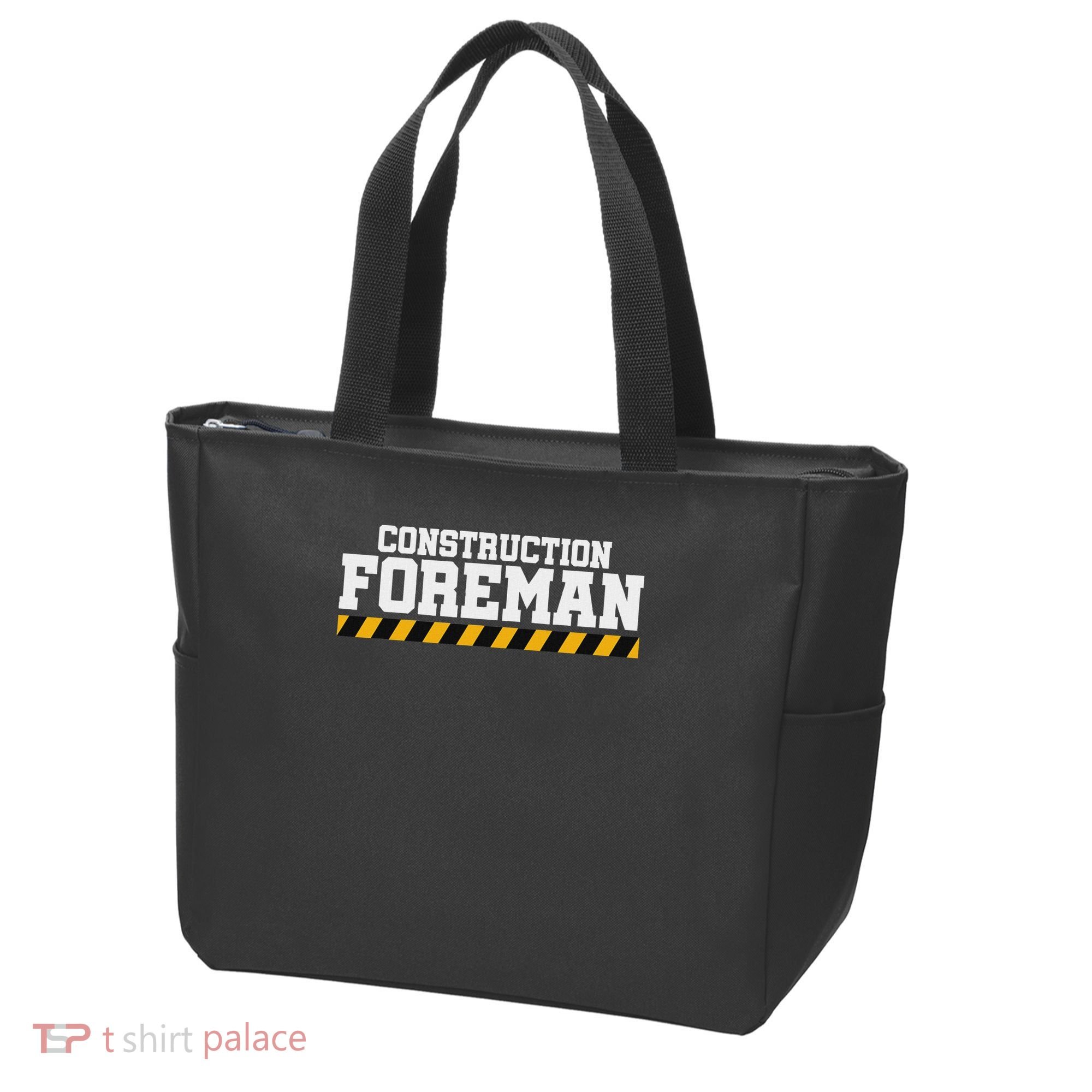 Construction Foreman Safety S For Crew Workers Tote Bag