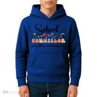 Cute Floral School Counselor Keep Talking I'm Diagnosing You Cool Gift Kids Hoodie thumb 4