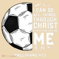 Christian Funny Soccer Men Boys Religious Tote Bag thumb 4
