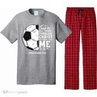 Christian Funny Soccer Men Boys Religious Pajama Set thumb 0