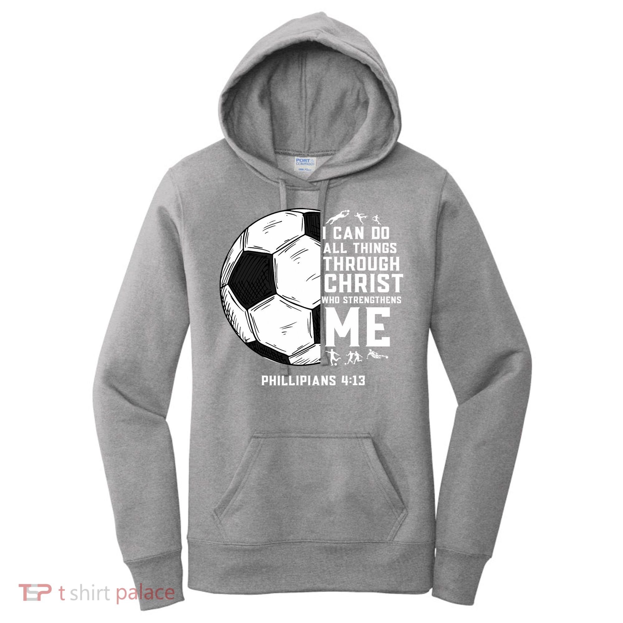 Christian Funny Soccer Men Boys Religious Women's Hoodie