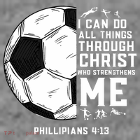 Christian Funny Soccer Men Boys Religious Baby Bodysuit thumb 2