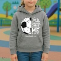 Christian Funny Soccer Men Boys Religious Kids Hoodie thumb 3