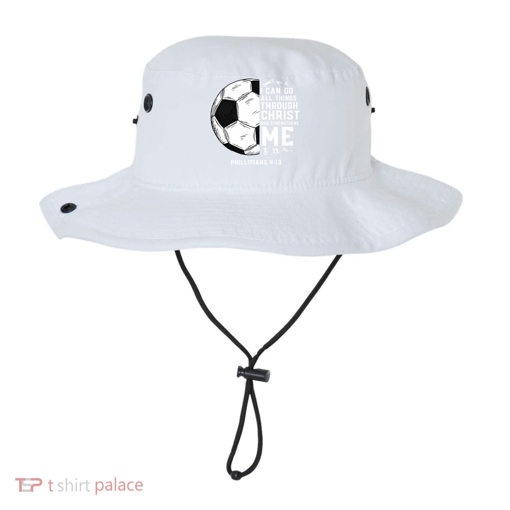Christian Funny Soccer Men Boys Religious Bucket Hat