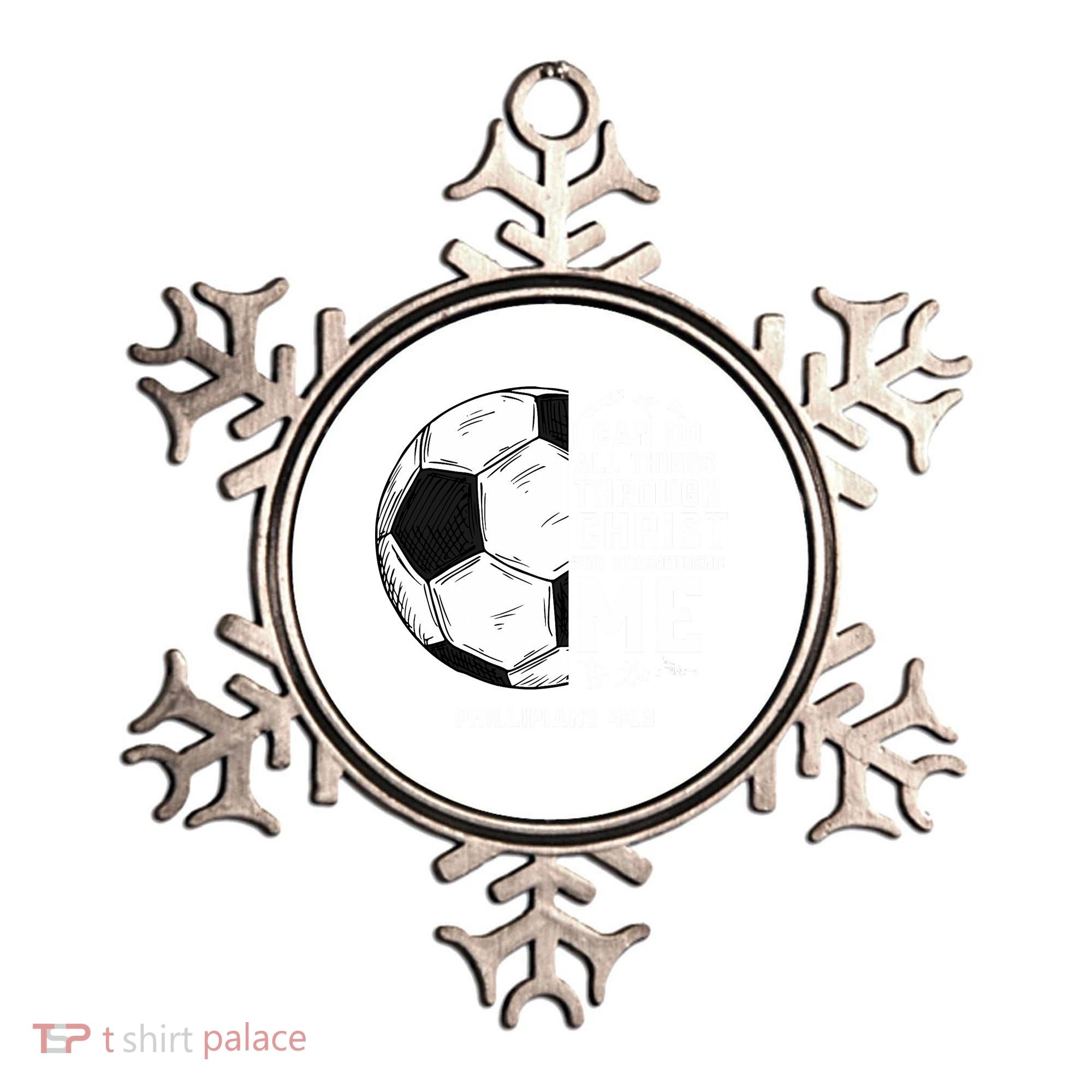 Christian Funny Soccer Men Boys Religious Ornament