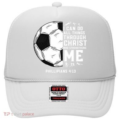 Christian Funny Soccer Men Boys Religious Hat