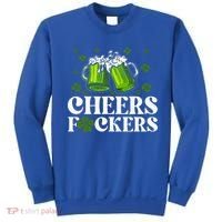 Cheers Fuckers St Patrick's Day Funny Beer Drinking Mugs Sweatshirt thumb 0