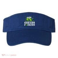 Cheers Fuckers St Patrick's Day Funny Beer Drinking Mugs Visor thumb 0