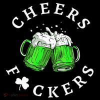 Cheers Fuckers St Patricks Day Beer Drinking Baby Bodysuit thumb 2