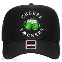 Cheers Fuckers St Patricks Day Beer Drinking Hat thumb 0